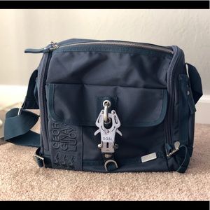 Blue George, Gina & Lucy messenger bag
